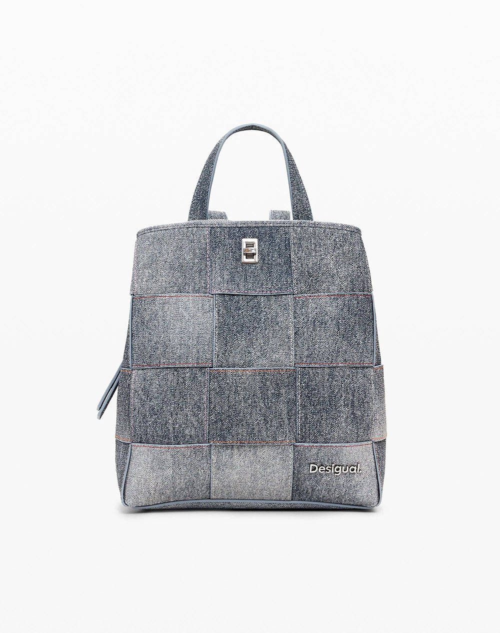 DESIGUAL D2 BACK_YOKO PU DENIM SU ДАМСКА ЧАНТА (Размери: 25 x 29 x 10см)