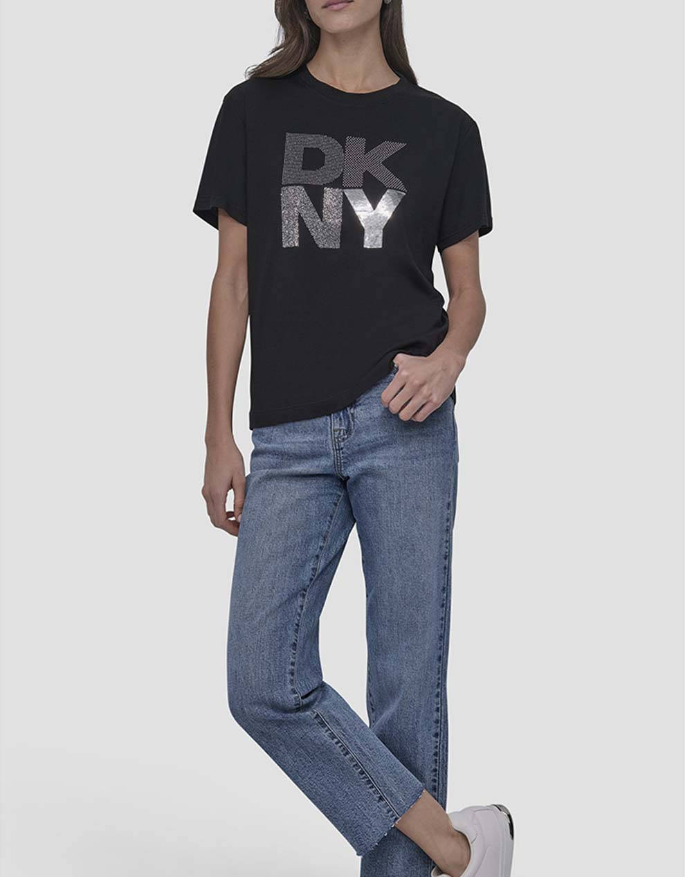 DKNY DJ5T1433 LOGO ТЕНИСКА DKNY