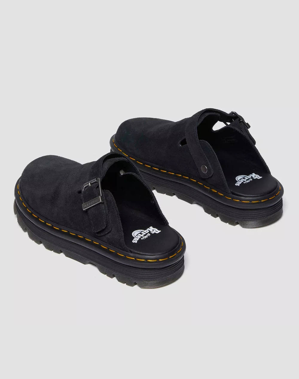 DR.MARTENS ZEBZAG MULE EH SUEDE MB