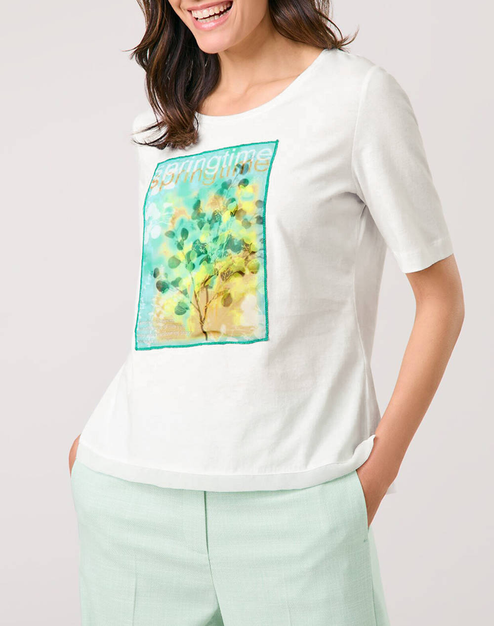 GERRY WEBER T-SHIRT 1/2 SLEEVE
