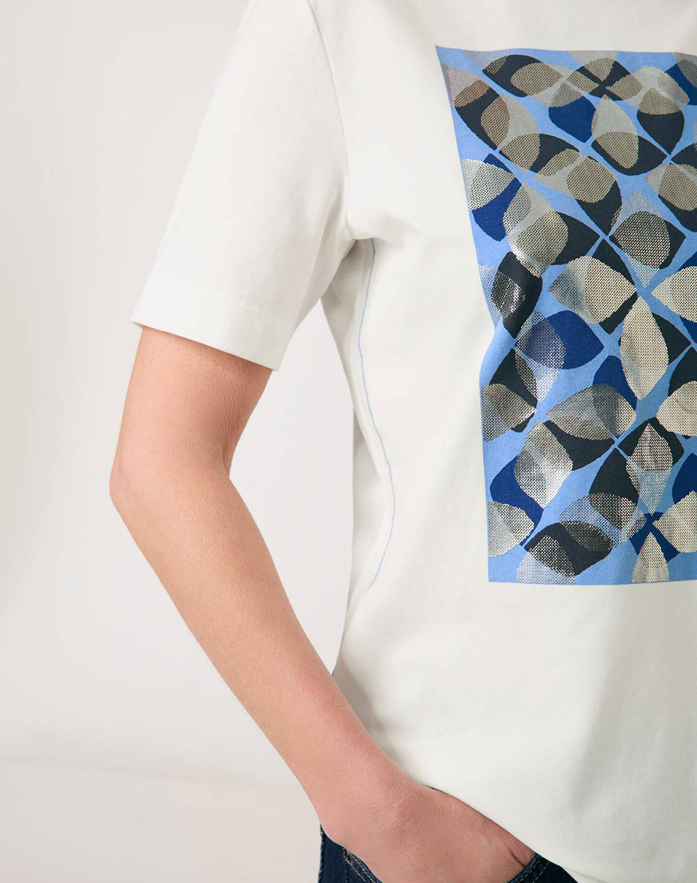 GERRY WEBER T-SHIRT 1/2 SLEEVE