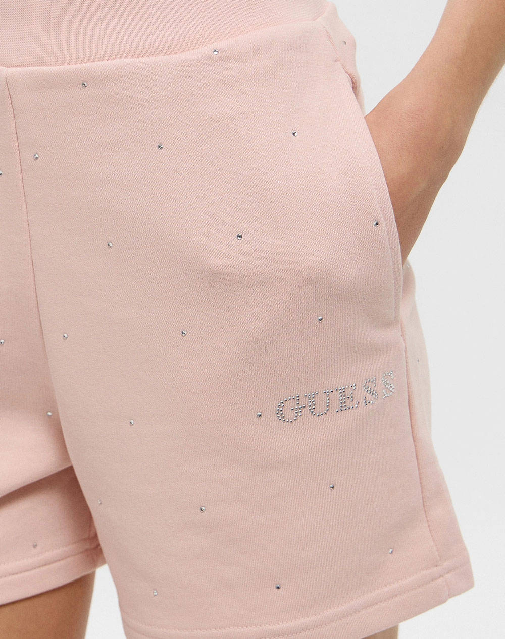 GUESS RHINESTONES SHORT ДАМСКИ КЪСИ ПАНТАЛОНИ