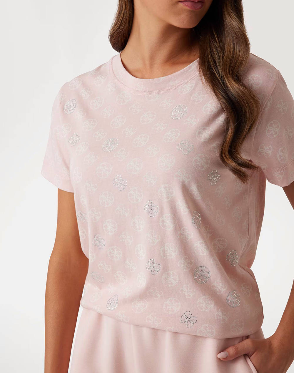 GUESS NOMIE 4G SS T-SHIRT ДАМСКА БЛУЗА