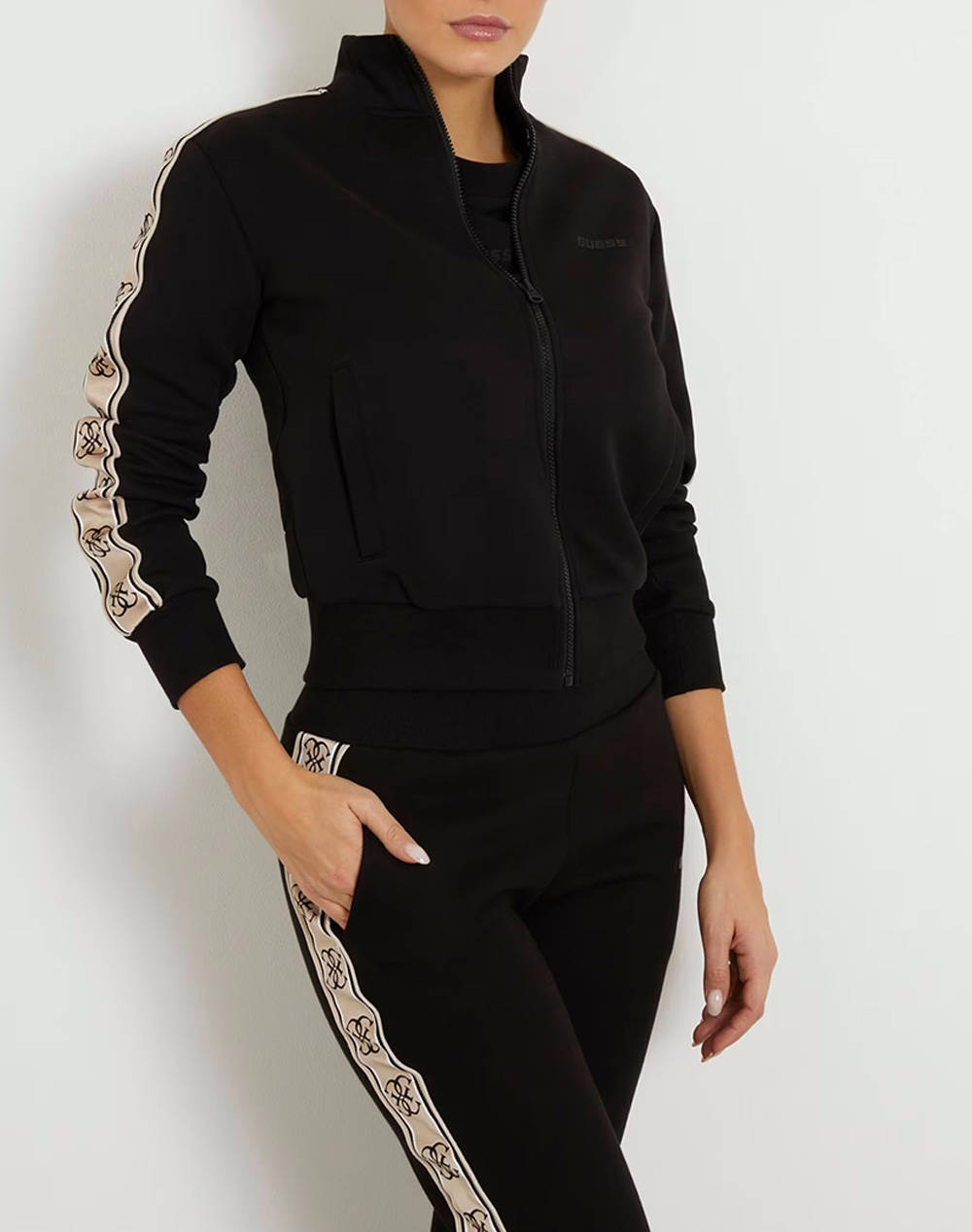 GUEA BRITNEY FULL ZIP SWEATSHIRT WOMENS SWEATSHIRT