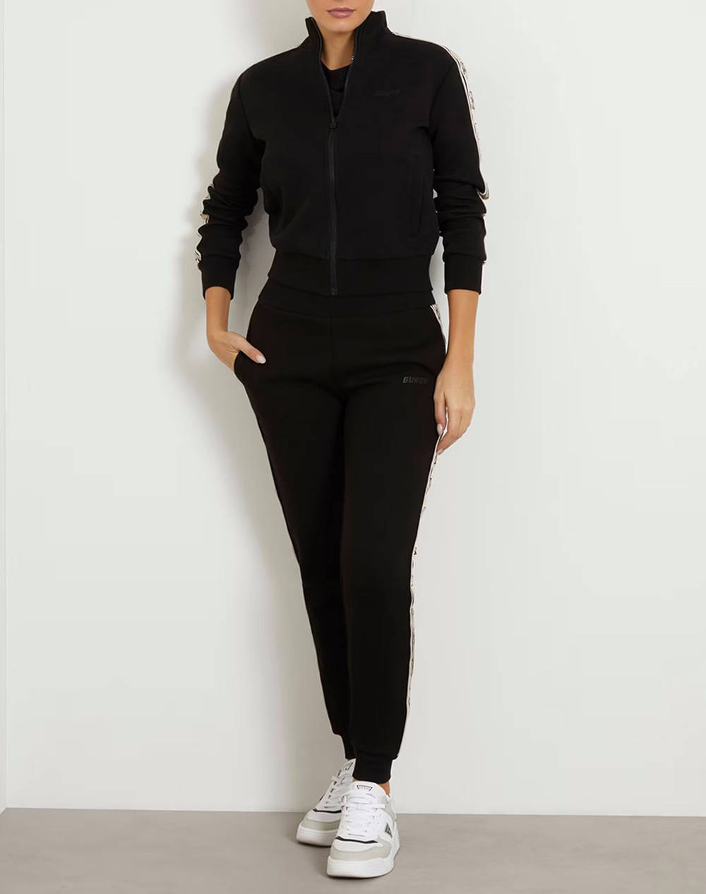 GUEA BRITNEY FULL ZIP SWEATSHIRT WOMENS SWEATSHIRT