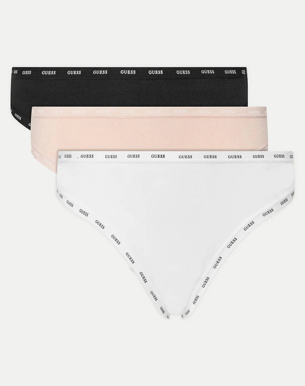 GUESS 3 PACK BASIC BRAZILIAN WOMENS UNDERWEAR