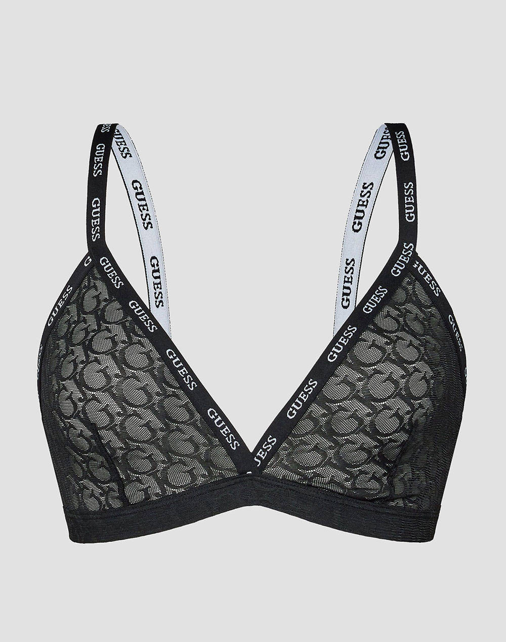GUESS EDYTHA TRIANGLE - GJ JACQUARD MESH БЕЛЬО W