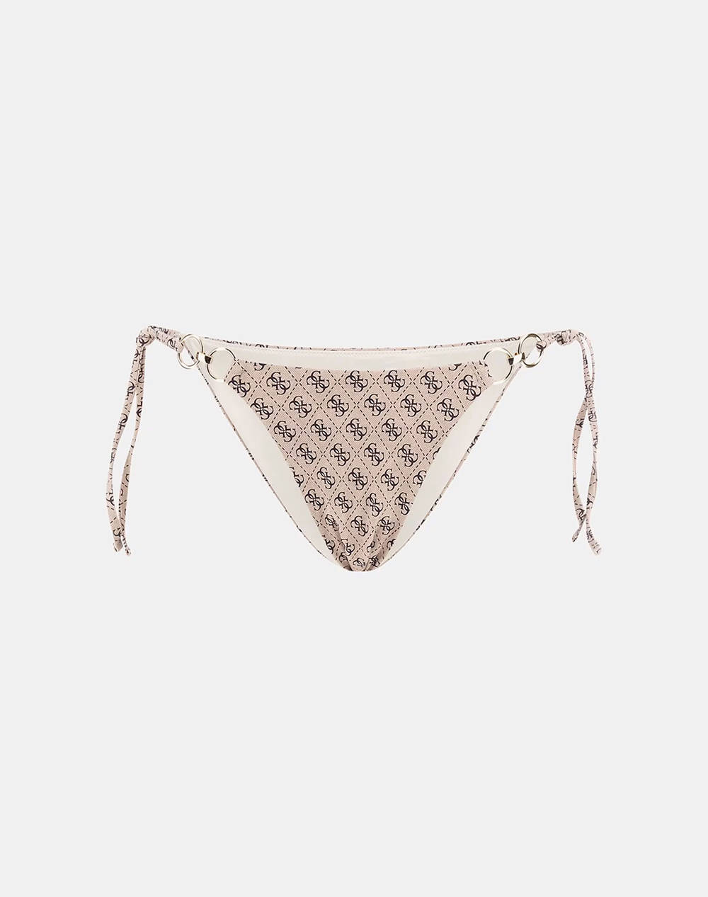 GUESS STRING BRIEF - PRINTED RECY POLYAMIDE 180GR WOMENS SWIMSUIT