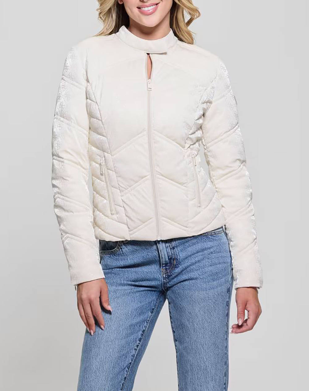 GUESS NEW VONA LOGO JACKET ДАМСКО ЯКЕ