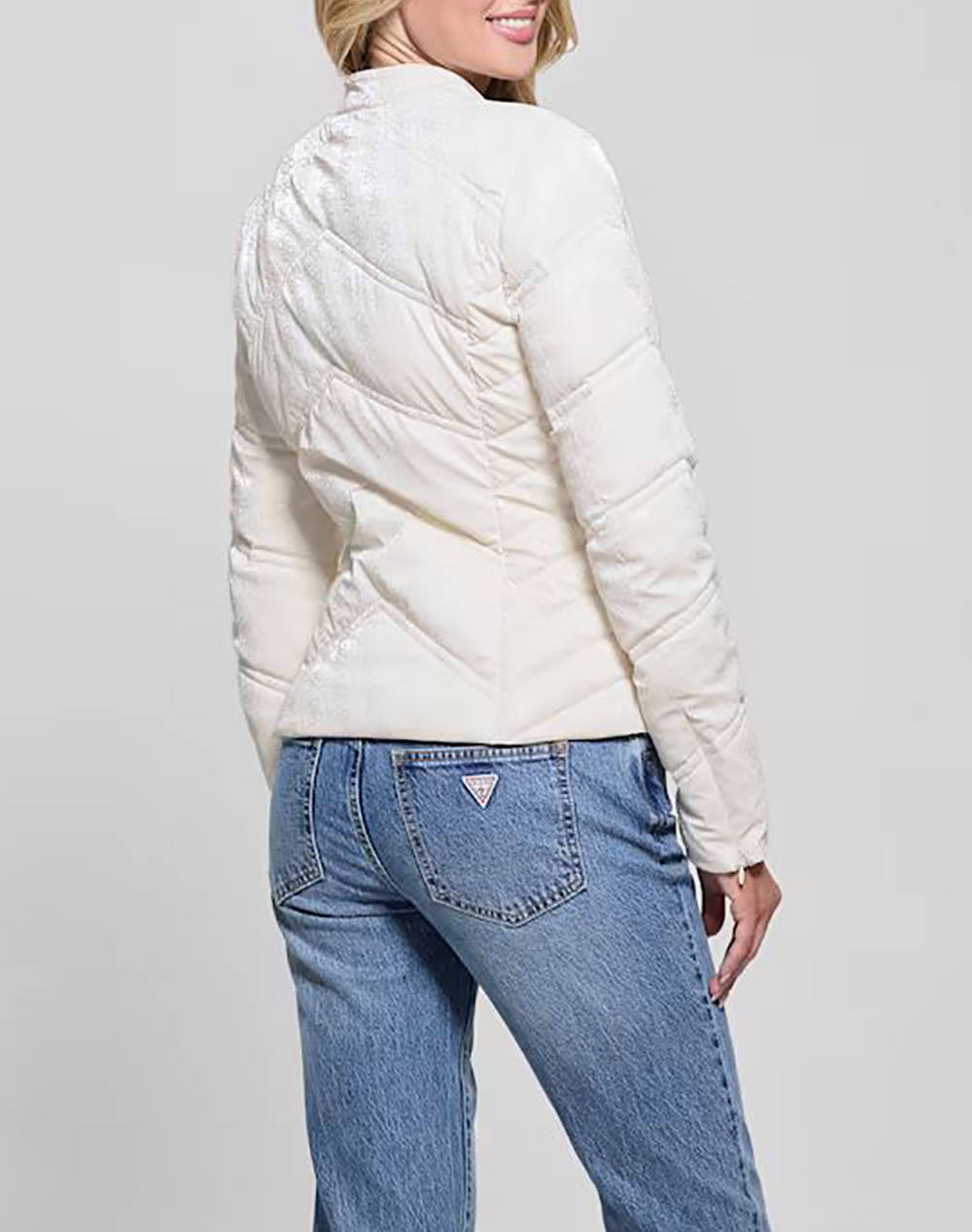 GUESS NEW VONA LOGO JACKET ДАМСКО ЯКЕ