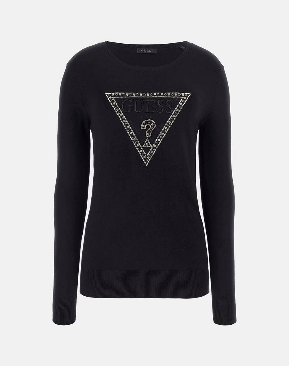 GUESS IVORY TRIANGLE LOGO RN LS SWTR Детска блуза