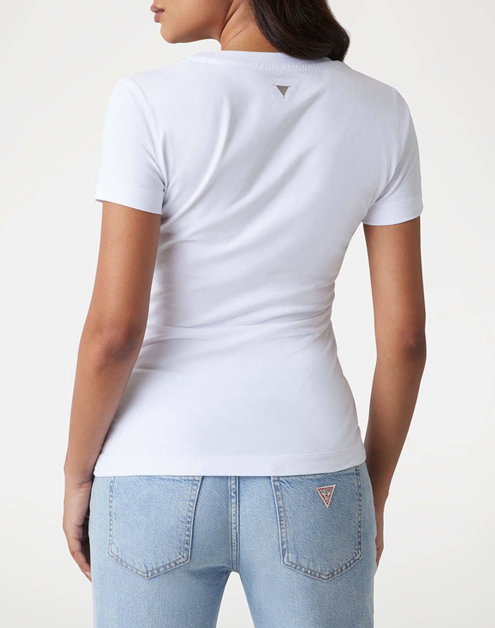 GUESS SS CN FLOWER TRIANGLE TEE ДАМСКИ ТОП