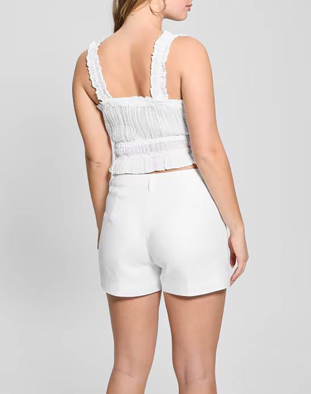 GUESS SL REYA GAUZE TOP ДАМСКА ТЕНИСКА