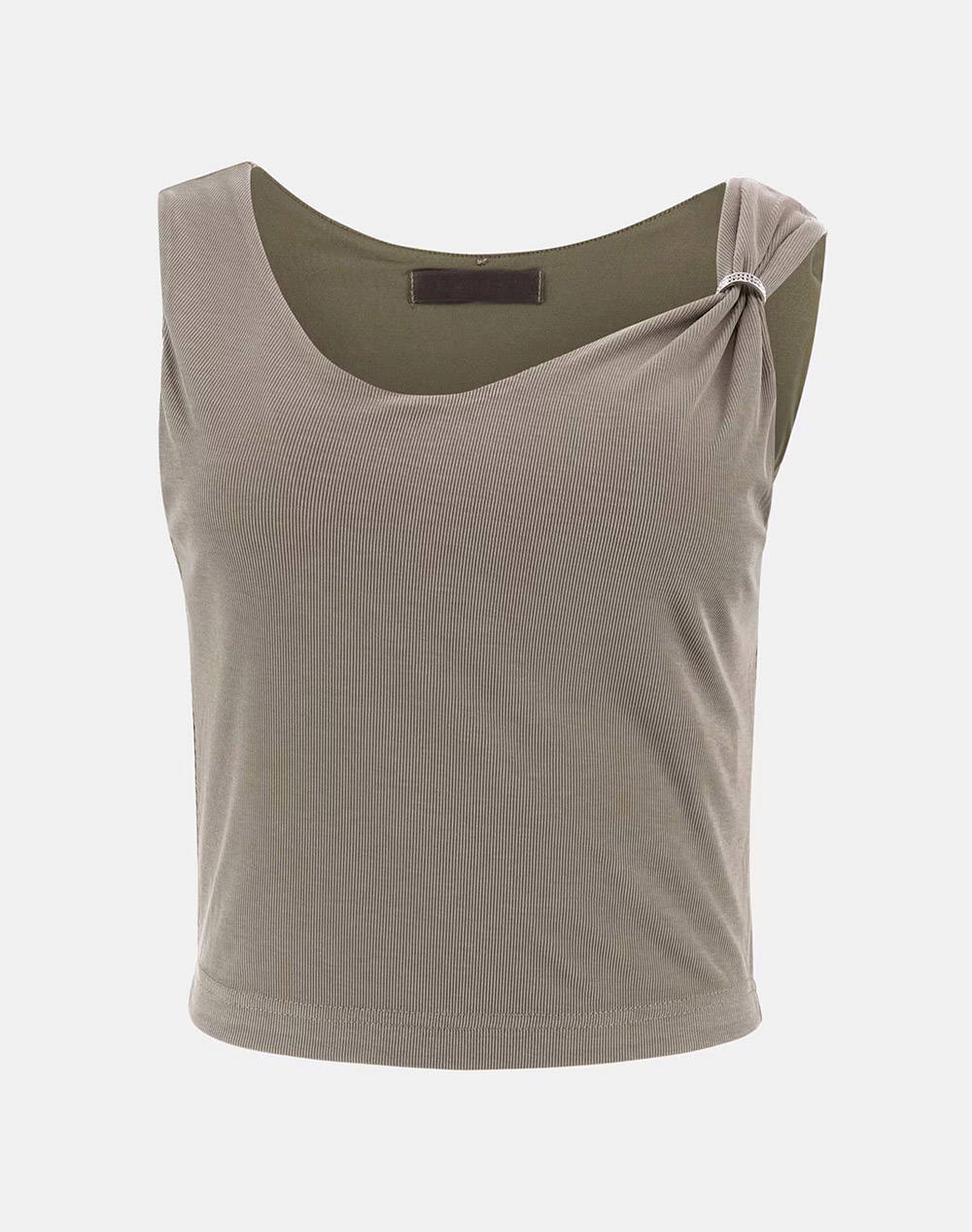 GUESS AIMEE SS JEWEL DRAP TOP ДАМСКИ ТОП
