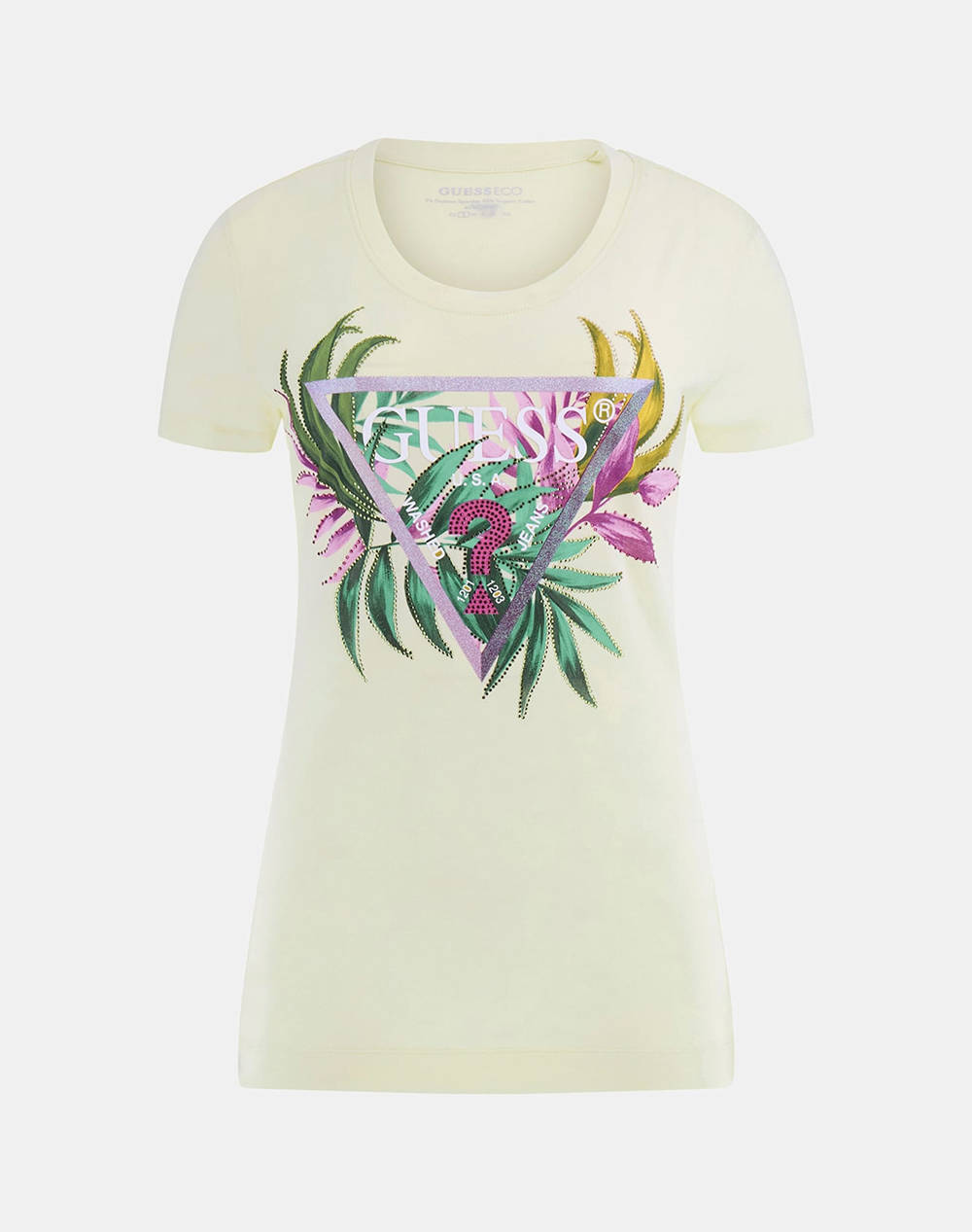 GUESS CN SS LEAF TRIANGLE TEE ДАМСКА ТЕНИСКА