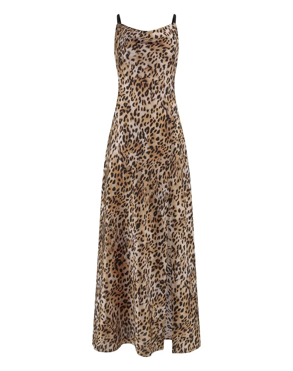 GUESS ADLE LACE NECKLINE LONG DRESS ДАМСКА РОКЛЯ