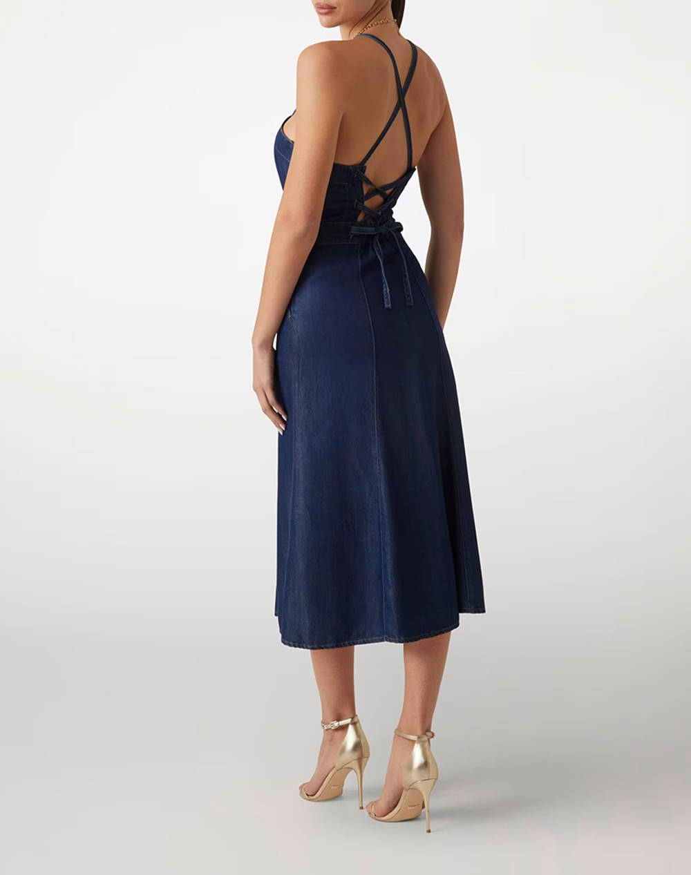 GUESS EDNA DRESS WOMENS DRESS