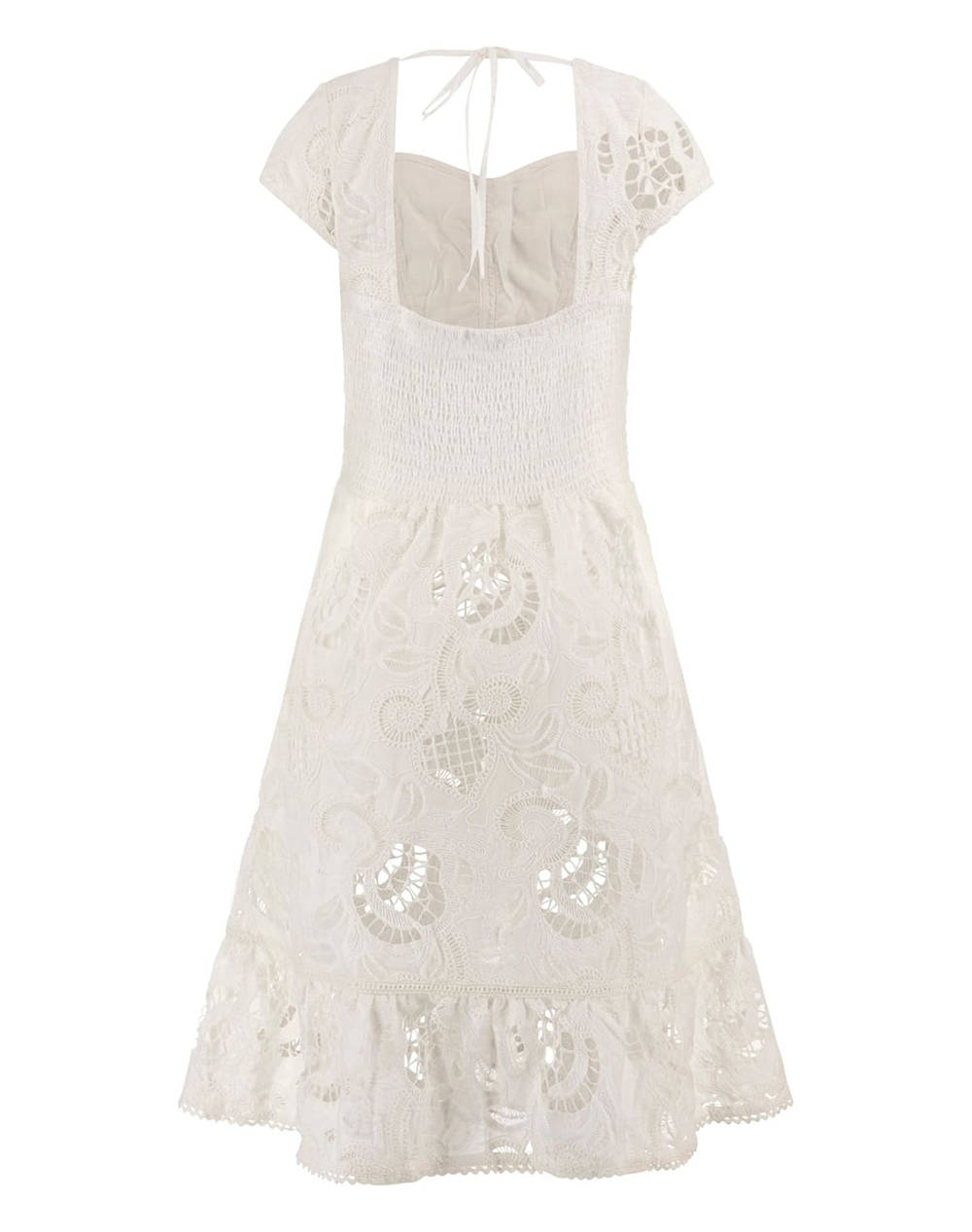 GUESS DOMITILLA EMBRO DRESS WOMENS DRESS