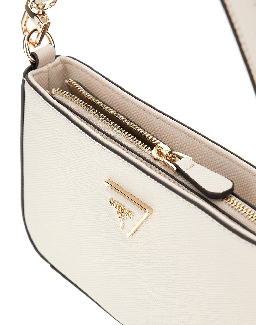 GUESS NOELLE MINI TOP ZIP SHOULDER ДАМСКА ЧАНТА(размери: 13,5 x 21,5 x 4 см.)