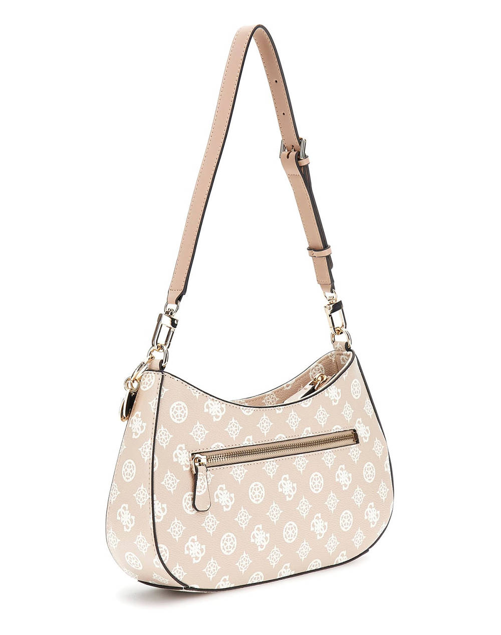 GUESS NOELLE TOP ZIP SHOULDER BAG ДАМСКА ЧАНТА(Размери: 29 x 15 x 6см.)
