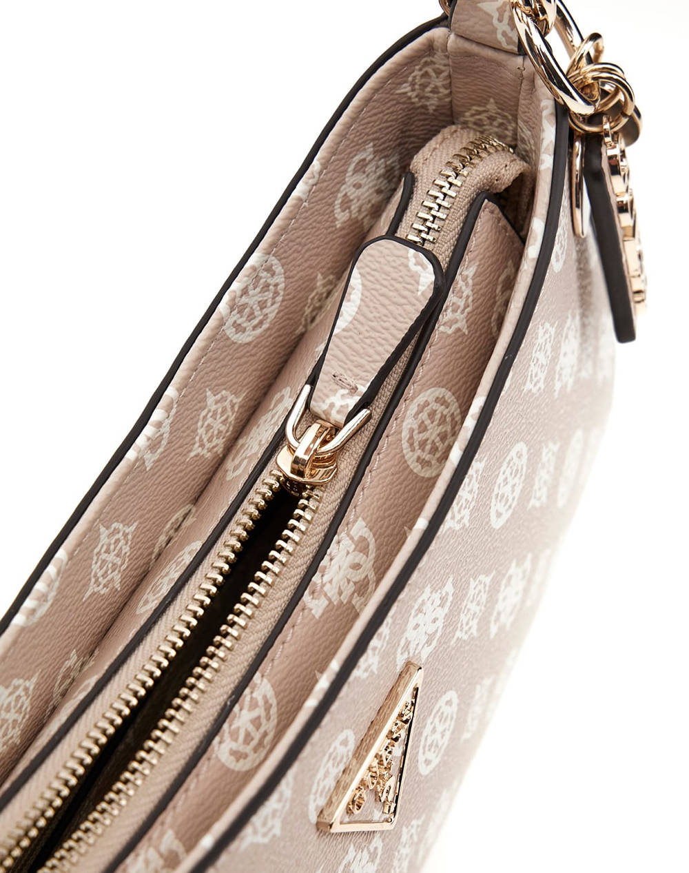 GUESS NOELLE TOP ZIP SHOULDER BAG ДАМСКА ЧАНТА(Размери: 29 x 15 x 6см.)