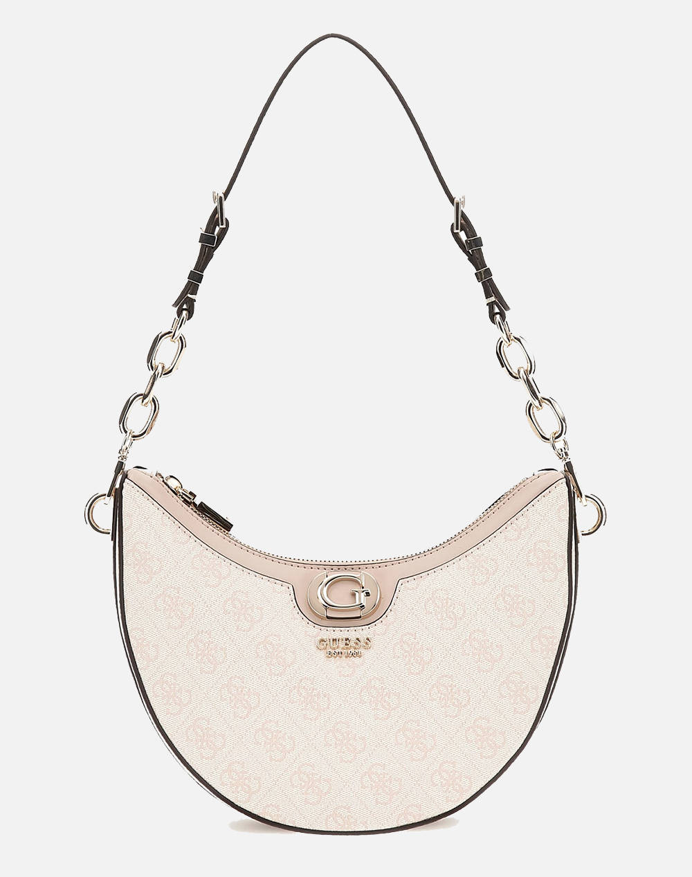 GUESS ORLINA LOGO TOP ZIP SHLDR BAG ДАМСКА ЧАНТА(Размери: 25 x 14 x 6см.)