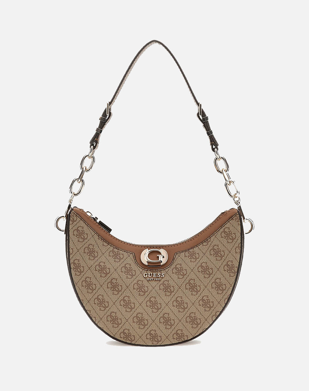 GUESS ORLINA LOGO TOP ZIP SHLDR BAG ДАМСКА ЧАНТА(Размери: 25 x 14 x 6см.)