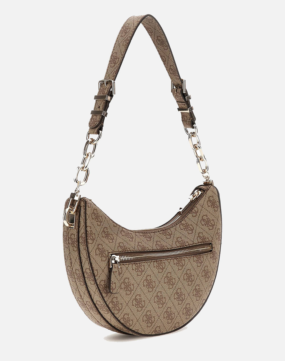 GUESS ORLINA LOGO TOP ZIP SHLDR BAG ДАМСКА ЧАНТА(Размери: 25 x 14 x 6см.)