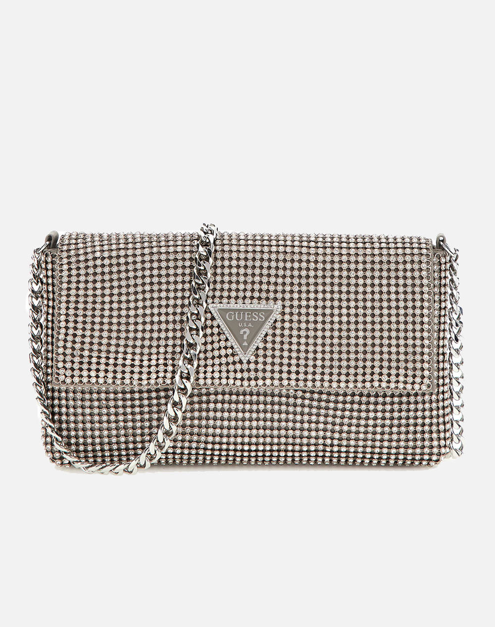 GUESS ZALINA FLAP CLUTCH ДАМСКА ЧАНТА(Размери: 19 x 11 x 3см.)