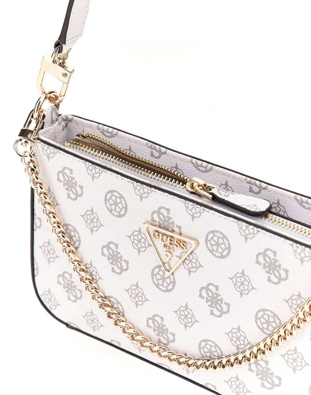 GUESS NOELLE MINI TOP ZIP SHOULDER ДАМСКА ЧАНТА(Размери: 29 x 15 x 6см.)