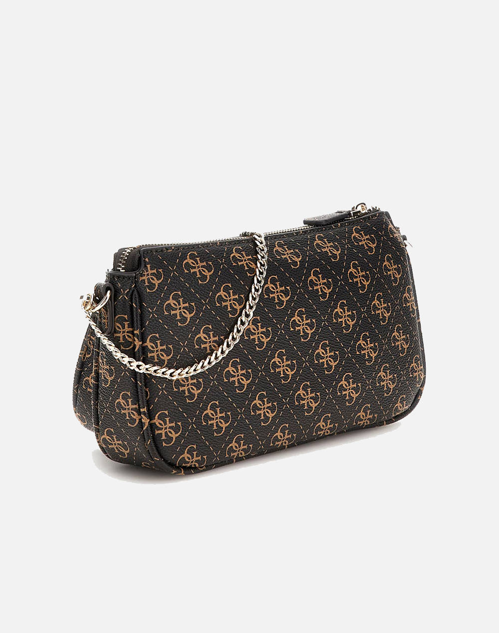 GUESS NOELLE DBL POUCH CROSSBODY ДАМСКА ЧАНТА(Размери: 24 x 14 x 5см.)