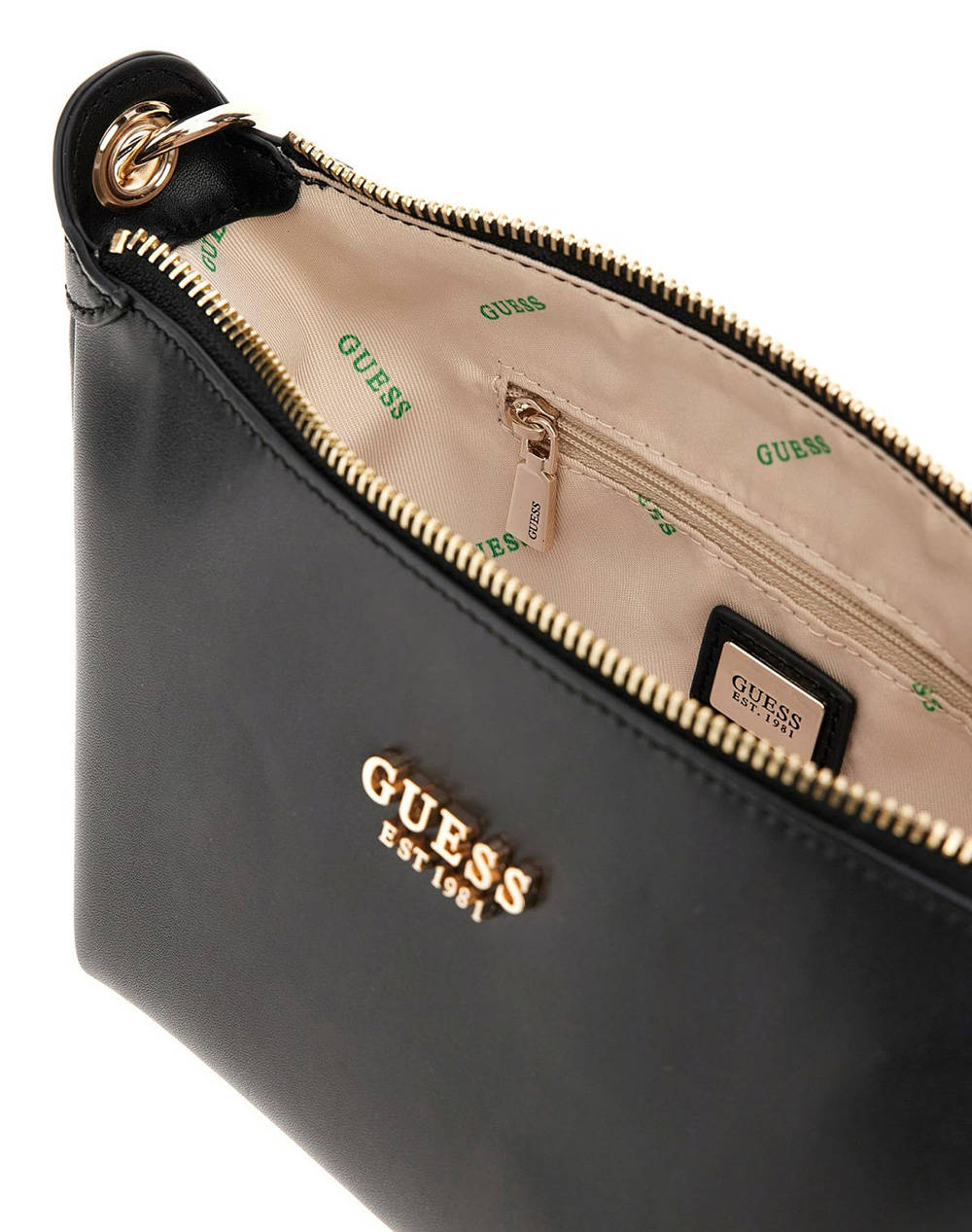 GUESS ECO EVAINE TOP ZIP SHLDR BAG ДАМСКА ЧАНТА(Размери: 22 x 5 x 13см.)