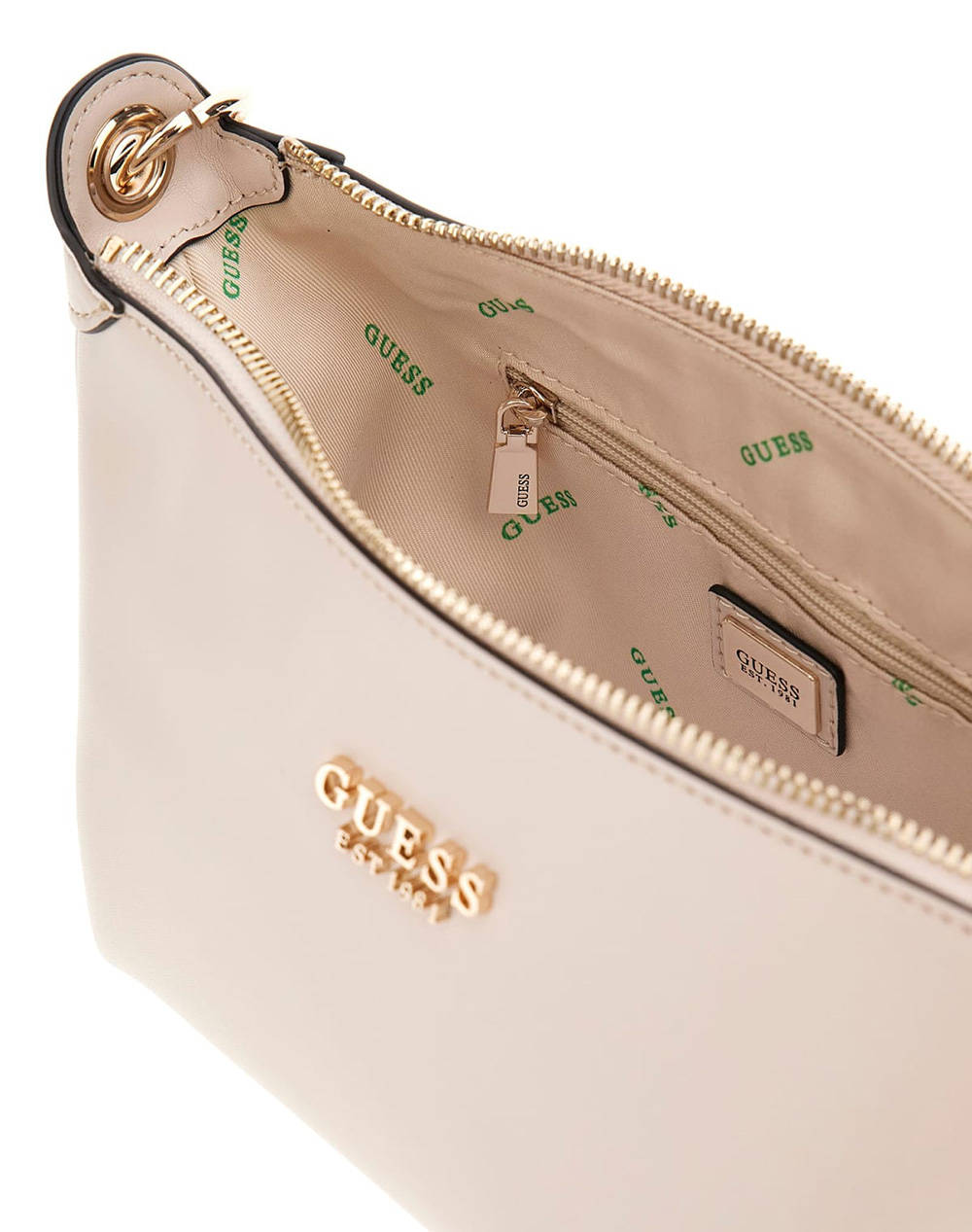 GUESS ECO EVAINE TOP ZIP SHLDR BAG ДАМСКА ЧАНТА(Размери: 22 x 5 x 13см.)