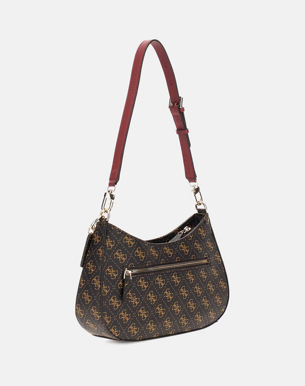 GUESS NOELLE TOP ZIP SHOULDER BAG ДАМСКА ЧАНТА(Размери: 29 x 18 x 6см.)