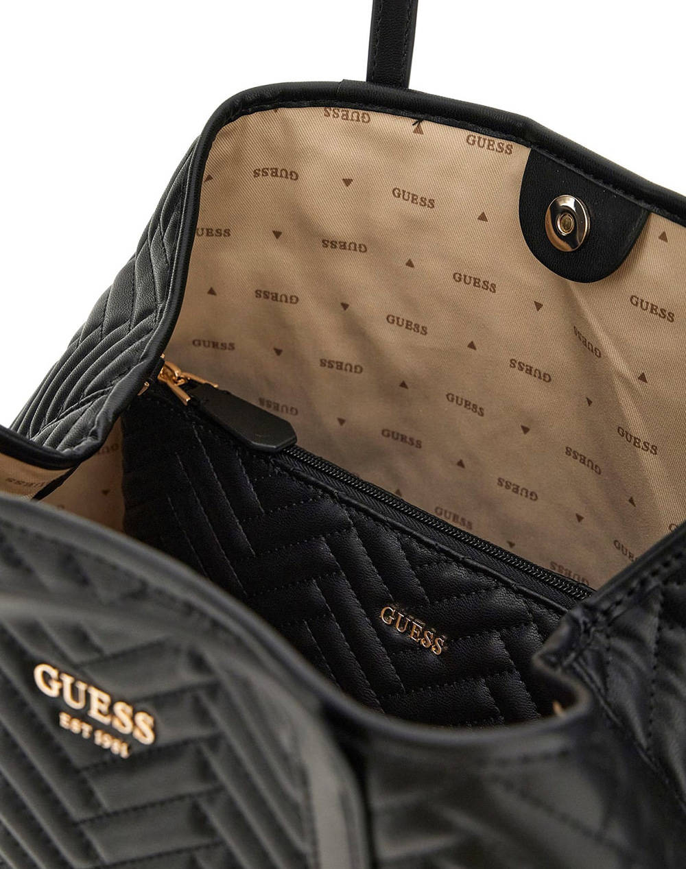 GUESS VIKKY II LARGE 2 IN 1 TOTE ДАМСКА ЧАНТА (Размери 40 x 31 x 18 см)