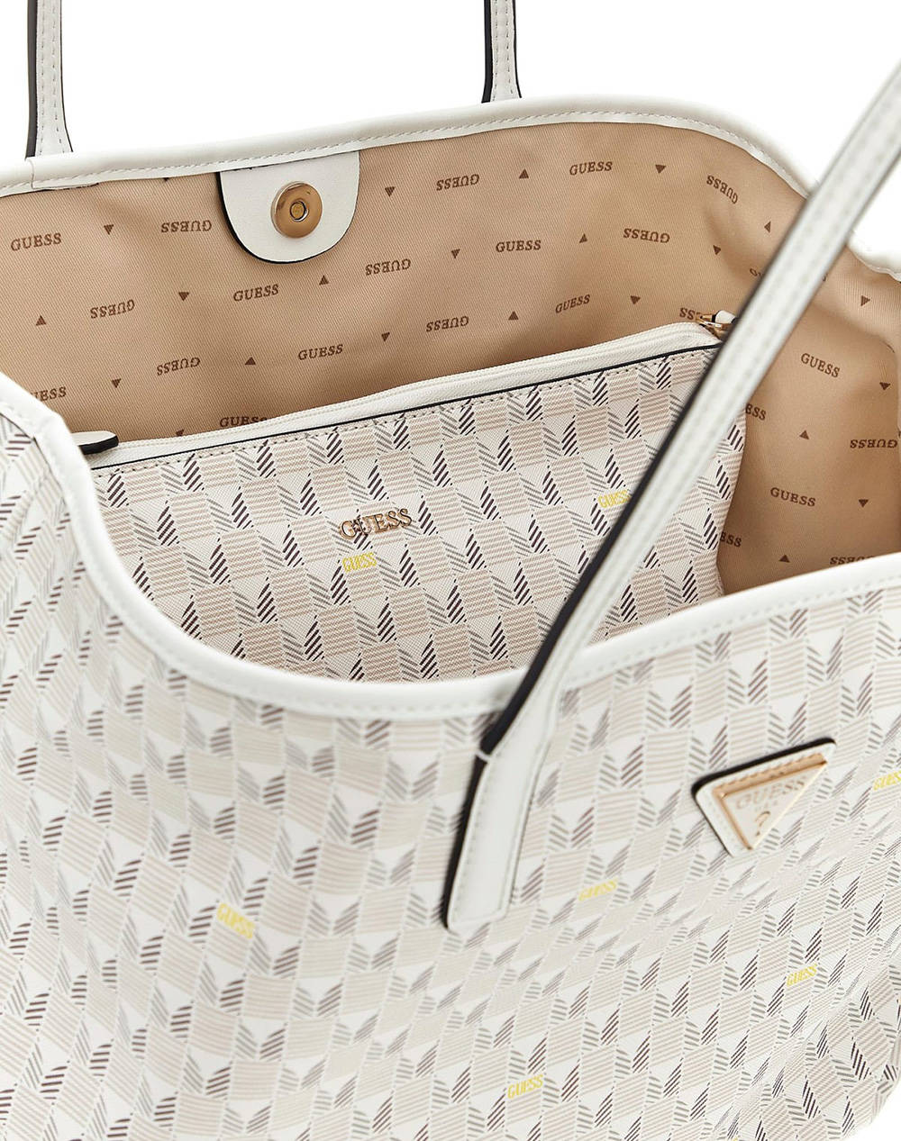 GUESS G WAVE LARGE 2 IN 1 TOTE ДАМСКА ЧАНТА (Размери: 40 x 31 x 18 см.)