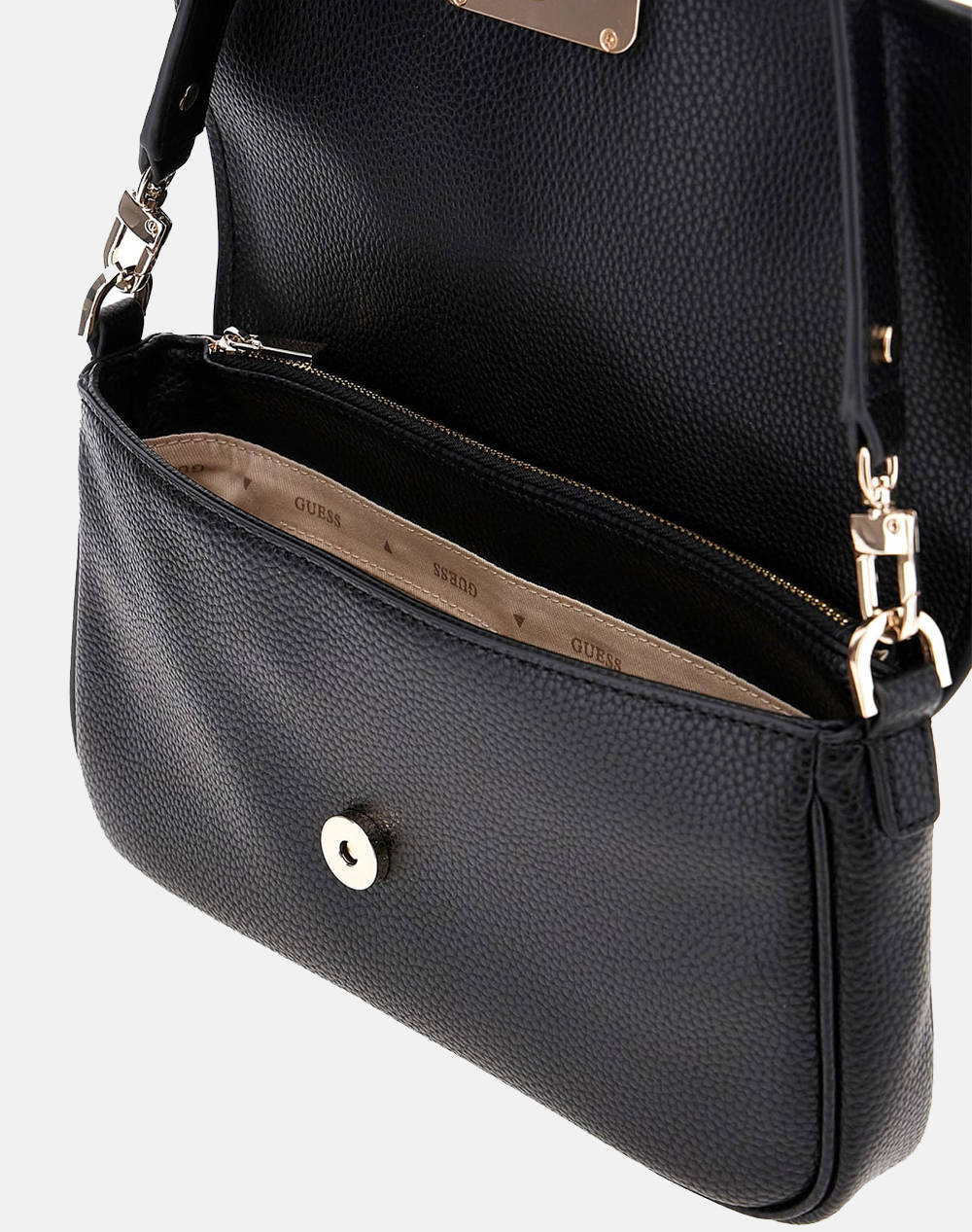GUESS CIRCE FLAP SHOULDER BAG ДАМСКА ЧАНТА (Размери: 26 x 13 x 4.5см.)