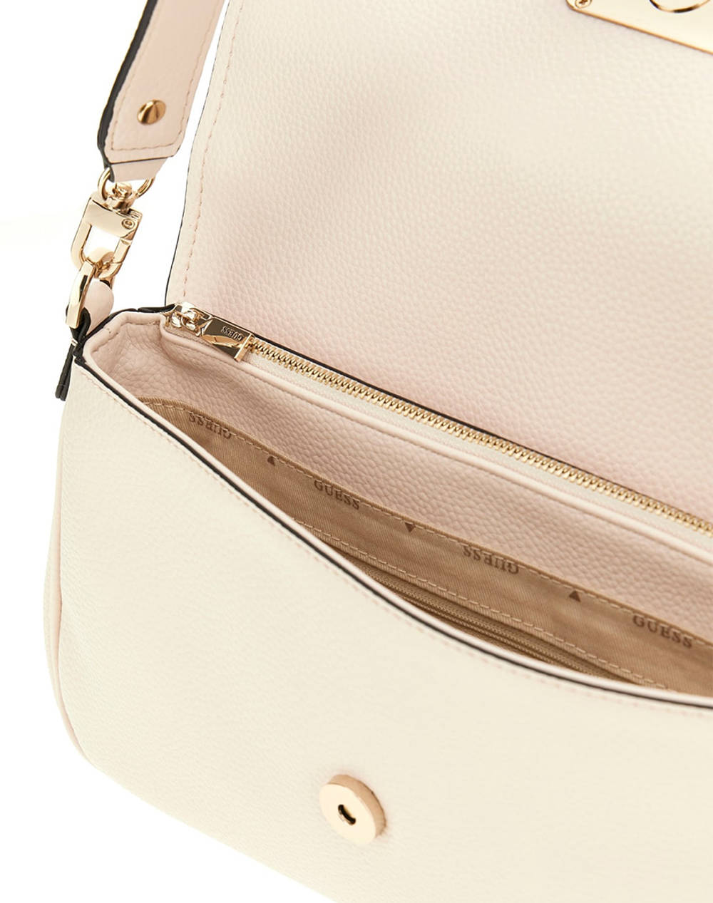 GUESS CIRCE FLAP SHOULDER BAG ДАМСКА ЧАНТА (Размери: 26 x 13 x 4.5см.)
