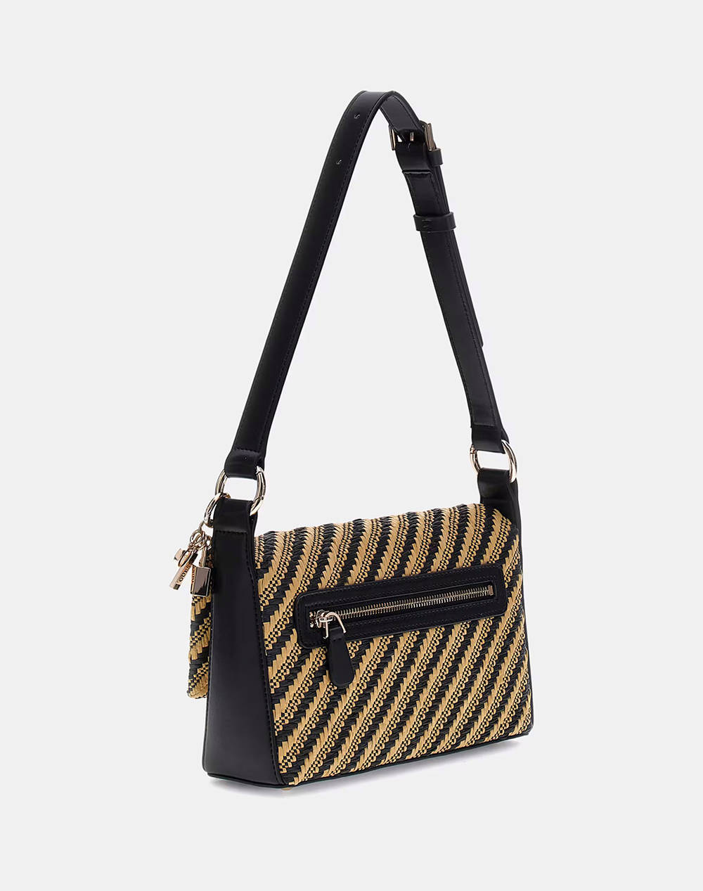 GUESS SIMONA FLAP SHOULDER BAG ДАМСКА ЧАНТА(Размери: 24 x 18 x 7см.)