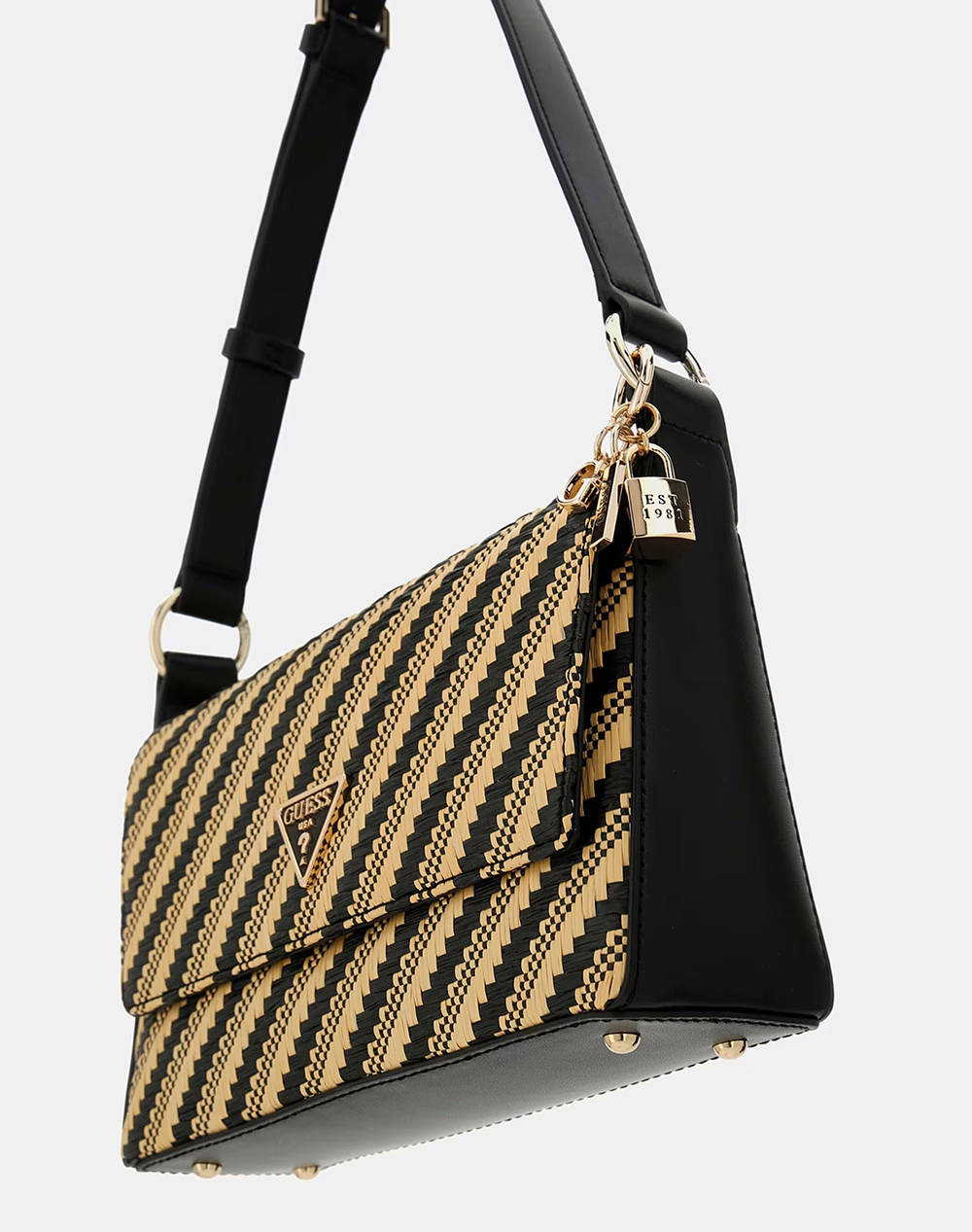 GUESS SIMONA FLAP SHOULDER BAG ДАМСКА ЧАНТА(Размери: 24 x 18 x 7см.)
