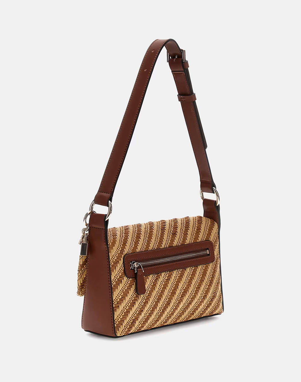 GUESS SIMONA FLAP SHOULDER BAG ДАМСКА ЧАНТА(Размери: 24 x 18 x 7см.)
