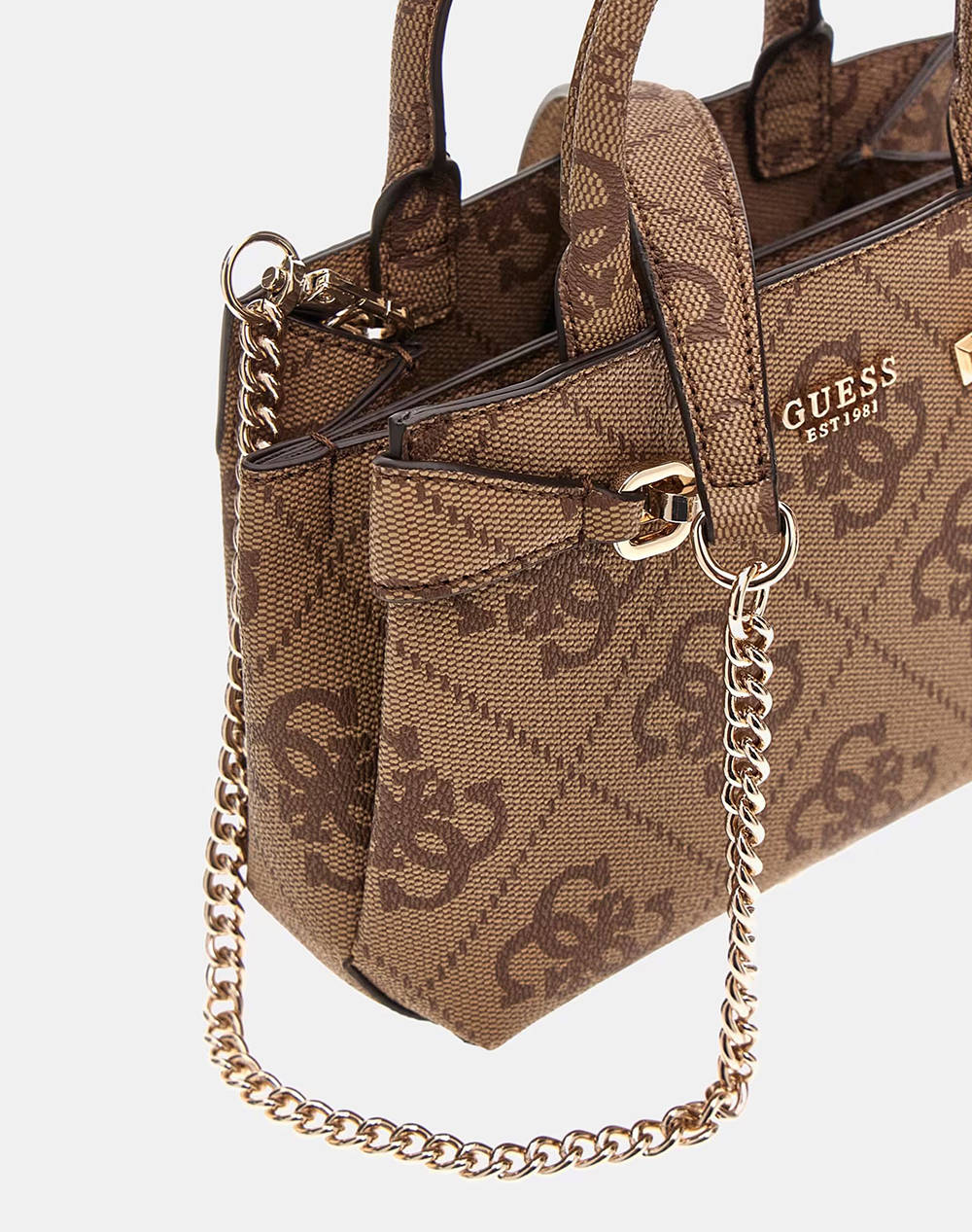 GUESS LORELEI MINI SATCHEL ДАМСКА ЧАНТА(Размери: 18 x 14 x 7см.)