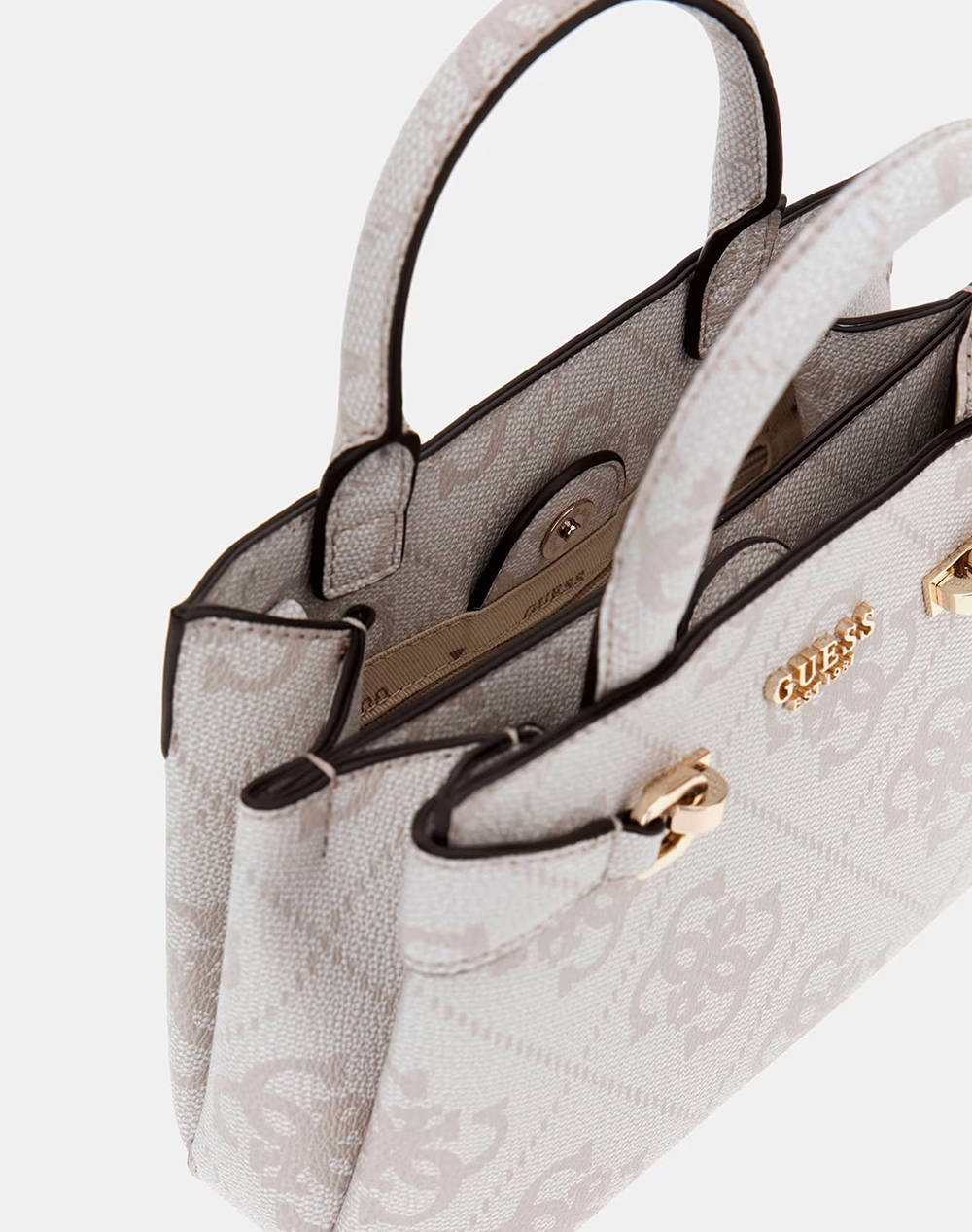 GUESS LORELEI MINI SATCHEL ДАМСКА ЧАНТА(Размери: 18 x 14 x 7см.)