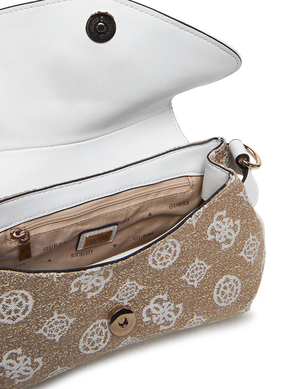 GUESS BEYZA FLAP SHOULDER BAG ДАМСКА ЧАНТА (Размери: 28 x 16 x 4см.)