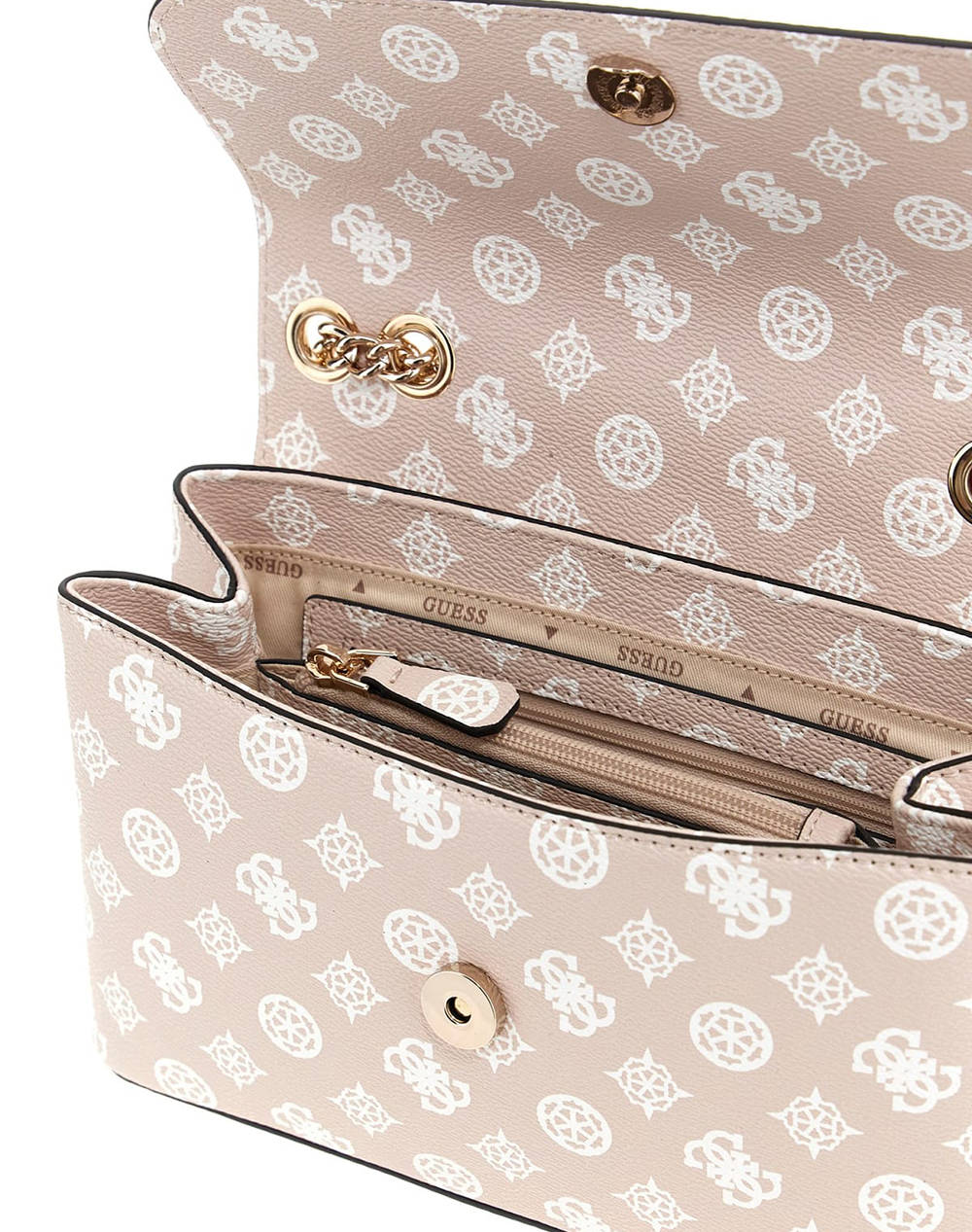 GUESS ECO ERICA CNVRTBLE XBODY FLAP ДАМСКА ЧАНТА (Размери : 25 x 15 x 7см.)