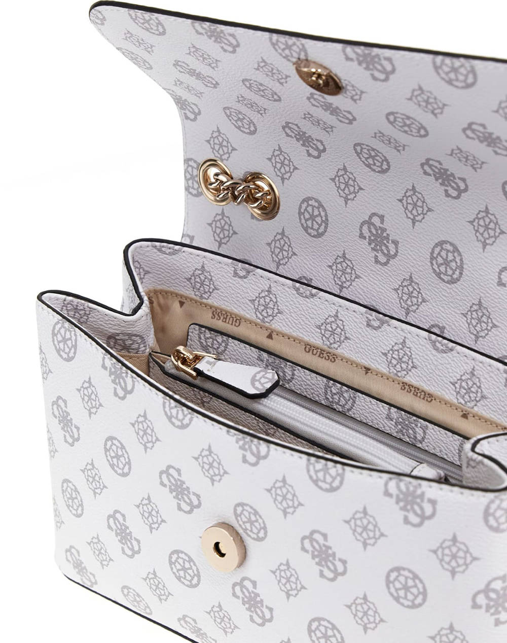 GUESS ECO ERICA CNVRTBLE XBODY FLAP ДАМСКА ЧАНТА (Размери : 25 x 15 x 7см.)