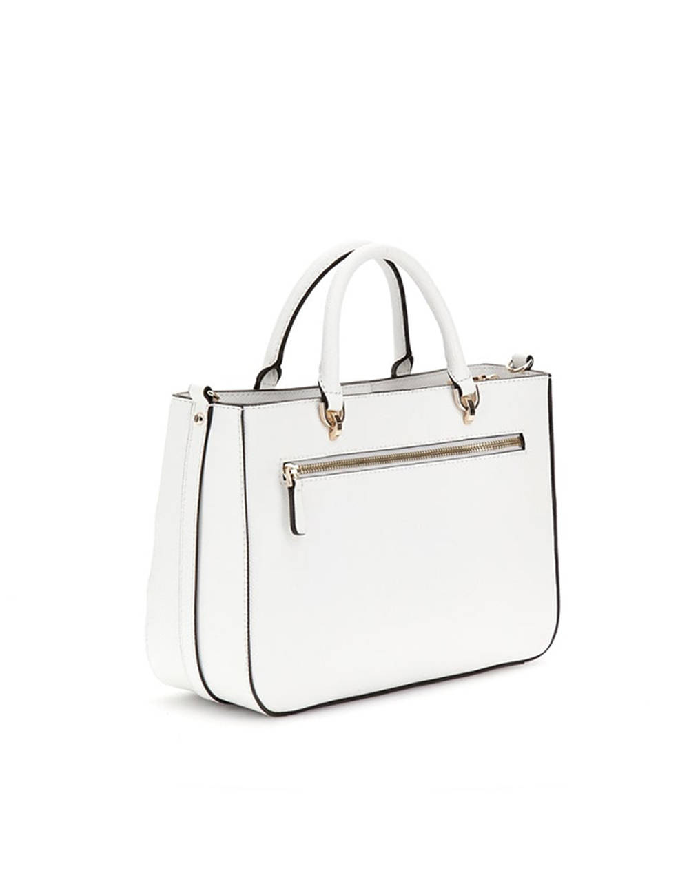 GUESS BRAMINA GIRLFRIEND SATCHEL ДАМСКА ЧАНТА (Размери: 30 x 20 x 9см.)