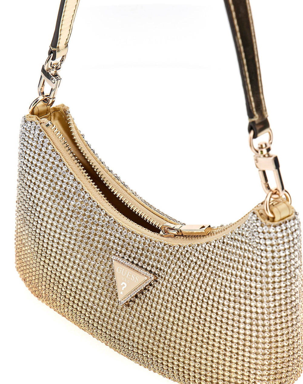 GUESS ZALINA MINI TOP ZIP SHLDR BAG ДАМСКА ЧАНТА (Размери: 23 x 14 x 4см.)