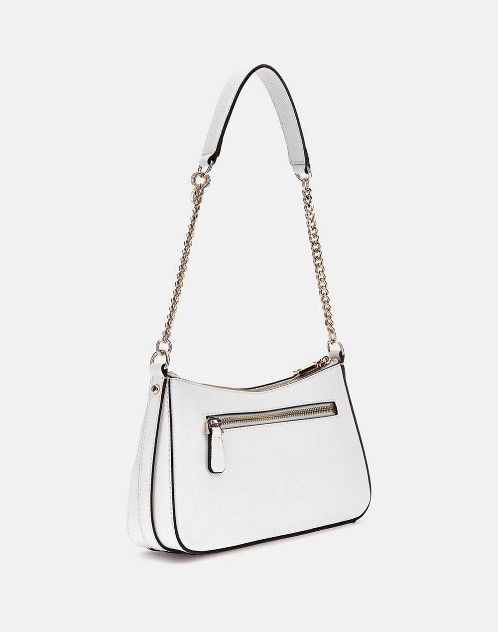 GUESS BRAMINA TOP ZIP SHOULDER ДАМСКА ЧАНТА (Размери: 25 x 14 x 6см.)