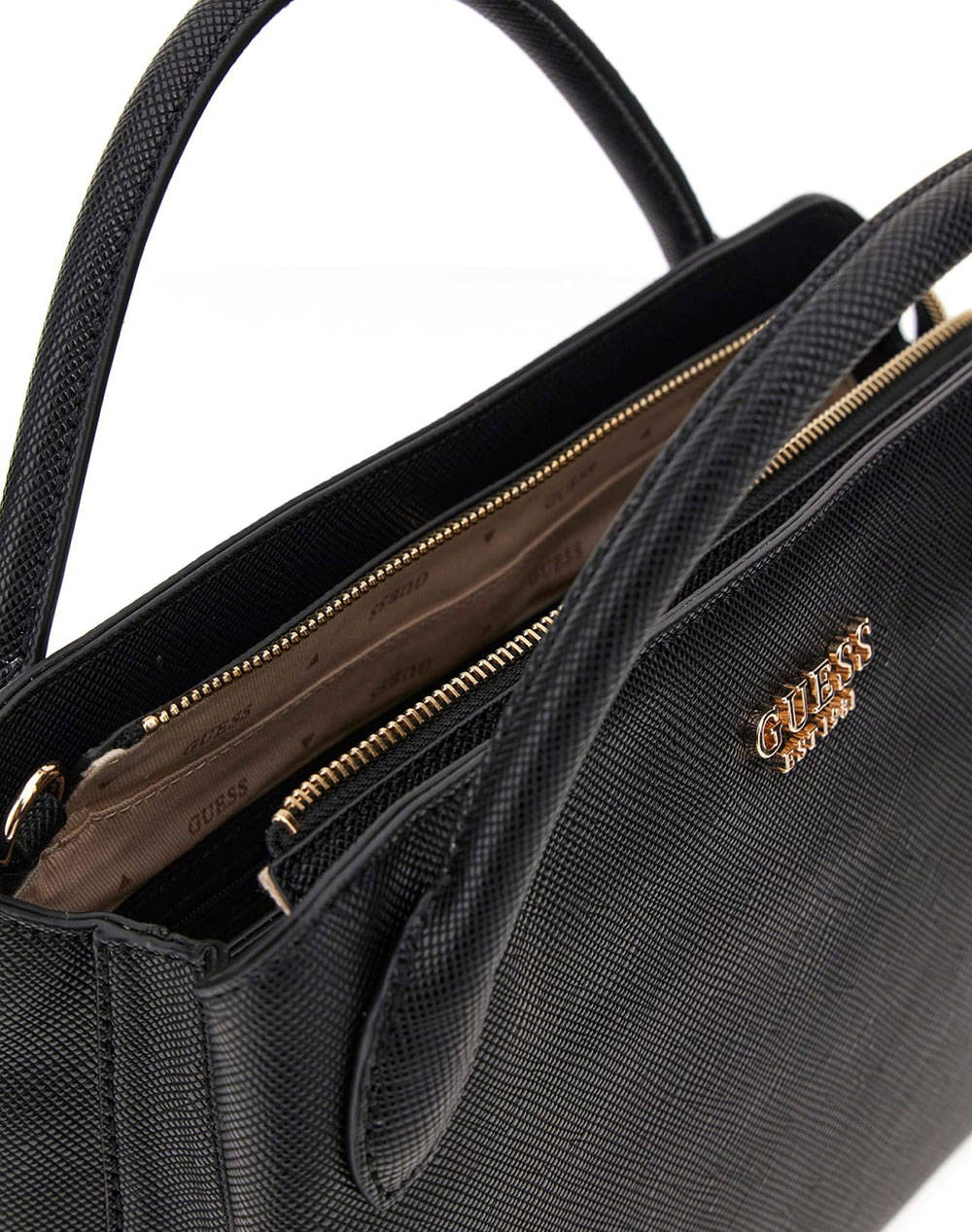 GUESS FEDANA ELITE SATCHEL ДАМСКА ЧАНТА (Размери: 29 x 18 x 9см.)
